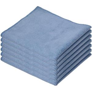 image:imageSuperio Microfiber Cleaning Cloth 16 x 16 Blue Washing Towel for Home Kitchen Auto Window and OfficeNo Detergents Needed Scratch amp Streak Free Miracle Clean UltraFast Drying 6 Pack