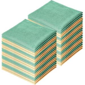 image:imageSuperio Microfiber Cleaning Cloth 16x16 Miracle Cloth Kitchen Towels Wash Cloths Reusable Cleaning Rags for House Car OfficeNo Detergents Needed Scratch amp Streak Free 40 Pack