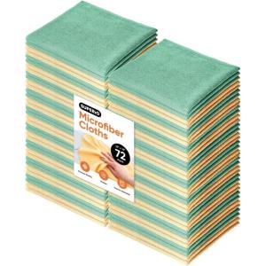 image:imageSuperio Microfiber Cleaning Cloth 16x16 Miracle Cloth Kitchen Towels Wash Cloths Reusable Cleaning Rags for House Car OfficeNo Detergents Needed Scratch amp Streak Free 72 Pack