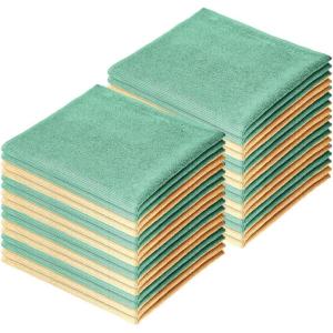 image:imageSuperio Microfiber Cleaning Cloth 16x16 Miracle Cloth Kitchen Towels Wash Cloths Reusable Cleaning Rags for House Car OfficeNo Detergents Needed Scratch amp Streak Free 32 Pack