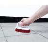 image:imageSuperio Cleaning Scrub Brush with Stiff Bristles and Comfort Grip Handle Red and Grey 2 Pack HeavyDuty Household Utility Scrubber for Kitchen Bathroom Shower Sink Toilet