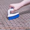 image:imageSuperio Cleaning Scrub Brush with Stiff Bristles and Comfort Grip HandleBlue 2 Pack HeavyDuty Household Utility Scrubber for Kitchen Bathroom Shower Sink Toilet