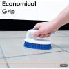image:imageSuperio Cleaning Scrub Brush with Stiff Bristles and Comfort Grip HandleBlue 2 Pack HeavyDuty Household Utility Scrubber for Kitchen Bathroom Shower Sink Toilet