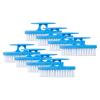 image:imageSuperio Nail Brush for Cleaning Fingernails Nail Scrubber Brush Toe Foot Hands Fingernail Brush Cleaner Small Scrub Brush AllPurpose Stiff Cleaning Brush4 RedBlue