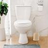 image:imageSuperio Wicker Style Toilet Bowl Brush and Holder Beige Durable Toilet Brush to Clean Bowl