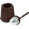 image:imageWicker Free Standing Toilet Brush and Holder Color Brown