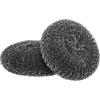 image:imageBBQ Grill Brush Bristle Free Stainless Steel Scrubber Cleaner Dishwashing Brush with Long Handle Great for Pots Pans Stove Cast Iron GasCharcoaland Electric Grills Griddle Blue 2 Refills