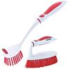 image:imageDeep Cleaning Brush Scrubber Set of 2  Double Sided Dish and Vegetable Brush and AllPurpose Scrub Brush  Heavy Duty NonScratch Multipurpose Utility Scrubber for Home Kitchen Bathroom  Red