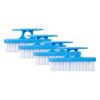 image:imageSuperio Nail Brush for Cleaning Fingernails Nail Scrubber Brush Toe Foot Hands Fingernail Brush Cleaner Small Scrub Brush AllPurpose Stiff Cleaning Brush4 RedBlue