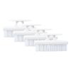 image:imageSuperio Nail Brush for Cleaning Fingernails Nail Scrubber Brush Toe Foot Hands Fingernail Brush Cleaner Small Scrub Brush AllPurpose Stiff Cleaning Brush4 RedWhite