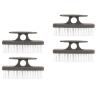 image:imageSuperio Nail Brush for Cleaning Fingernails Nail Scrubber Brush Toe Foot Hands Fingernail Brush Cleaner Small Scrub Brush AllPurpose Stiff Cleaning Brush4 RedBlack