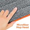image:imageSuperio 2 Pack SelfWringing Microfiber Cleaning Mop HandsFree Miracle Flat Mop with Wringing Blade for Home Kitchen Bathroom  Hardwood Laminate Tile