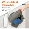 image:imageSuperio Microfiber Mop Head Replacement for SelfWring Miracle Mop  1Pack Cleaning Pad Refill and Extra Microfiber Mop Refill Pad