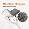 image:imageSuperio Miracle Microfiber SelfWringing Flat Mop with Telescopic Handle amp Replacement Pad  Lightweight HeavyDuty Mop for Hardwood Tile Laminate amp Walls  Grey6
