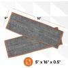 image:imageSuperio Miracle Mop with 3 Magic Eraser Refils  Melamine Sponge Replacements Telescopic Handle Velcro Mop Head ChemicalFree Cleaning for Tile Vinyl Marble Stone3 Mopping pads