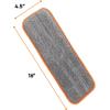 image:imageSuperio SelfWringing Microfiber Cleaning Mop with HandsFree Wringing Blade and Reusable amp Washable 8 x 45 Microfiber Mopping Pad for Home Kitchen Bathroom StreakFree Cleaning3 Pack