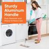 image:imageSuperio SelfWringing Microfiber Cleaning Mop with HandsFree Wringing Blade and Reusable amp Washable 8 x 45 Microfiber Mopping Pad for Home Kitchen Bathroom StreakFree Cleaning1 Pack
