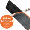 image:imageSuperio SelfWringing Microfiber Cleaning Mop with HandsFree Wringing Blade and Reusable amp Washable 8 x 45 Microfiber Mopping Pad for Home Kitchen Bathroom StreakFree Cleaning1 Pack
