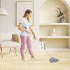 image:imageSuperio String Microfiber Mop with HeavyDuty 3Part Stainless Steel Handle amp Hanging Loop  Replacement Head for Hardwood Floors  Durable Cleaning Tool Grey