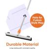 image:imageSuperio White Squeegee Cloth with Hole for Cuban Style Mop Israeli Spunja Cleaning Mop Towels Kitchen Bathroom Tiles Stone Parquet Wood Floor Wash 3 Pack