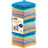 image:imageSuperio Microfiber Squeegee Mopping Towel Extra Large Miracle Cloth Streak Free Floor Cloth 20x30 House Kitchen Bathroom Car Multi Colored 15 Pack