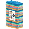 image:imageSuperio Microfiber Squeegee Mopping Towel Extra Large Miracle Cloth Streak Free Floor Cloth 20x30 House Kitchen Bathroom Car Multi Colored 40 Pack