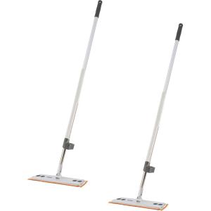 image:imageSuperio 2 Pack SelfWringing Microfiber Cleaning Mop HandsFree Miracle Flat Mop with Wringing Blade for Home Kitchen Bathroom  Hardwood Laminate Tile