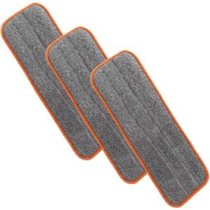 image:imageSuperio 2Pack Microfiber Mopping Pad  8 x 45 Reusable amp Washable StreakFree3 Pack
