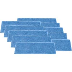 image:imageSuperio Microfiber Mop Pads Washable Microfiber Refill for Superio Miracle Mop Microfiber Mop Replacement Head with Velcro 16 Inch Blue Mop Refill for Flat Spray Mop Set 12 Pack