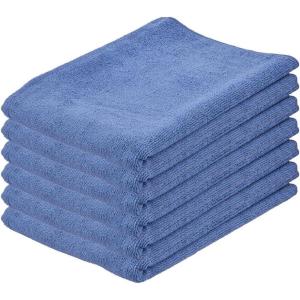 image:imageSuperio Microfiber Squeegee Mopping Towel Extra Large Miracle Cloth 16x 24 Streak Free Microfiber Floor ClothRag for Cleaning House Kitchen BathroomScratch FreeMulti Colored 6 Pack