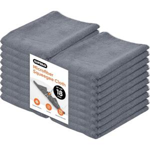 image:imageSuperio Microfiber Squeegee Mopping Towel Extra Large Miracle Cloth 20 x 30 Streak Free Microfiber Floor ClothRag for Cleaning House Kitchen BathroomScratch Free 18 Pack
