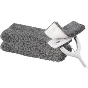 image:imageSuperio Miracle Microfiber SelfWringing Flat Mop with Telescopic Handle amp Replacement Pad  Lightweight HeavyDuty Mop for Hardwood Tile Laminate amp Walls  Grey2