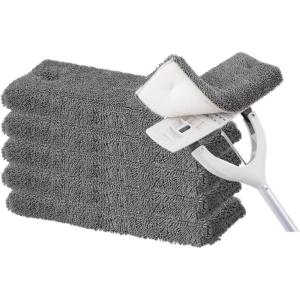 image:imageSuperio Miracle Microfiber SelfWringing Flat Mop with Telescopic Handle amp Replacement Pad  Lightweight HeavyDuty Mop for Hardwood Tile Laminate amp Walls  Grey6