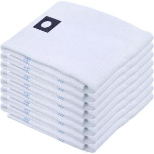 image:imageSuperio White Squeegee Cloth with Hole for Cuban Style Mop Israeli Spunja Cleaning Mop Towels Kitchen Bathroom Tiles Stone Parquet Wood Floor Wash 10 Pack