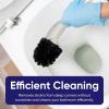 image:imageToilet Brush Cleaner and Holder EcoFriendly Toilet Bowl Cleaner Brush with Scrubbing Wand Brush and Storage Caddy for Easy Bathroom Cleaning