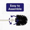image:imageToilet Brush Cleaner and Holder EcoFriendly Toilet Bowl Cleaner Brush with Scrubbing Wand Brush and Storage Caddy for Easy Bathroom Cleaning