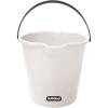 image:imageSuperio 4Pack Plastic Cleaning Bucket for Home 2 Gallon Pail for Mopping with Large Spout  Bucket for Floor Mopping Car Wash  Bowls for Camping FishingGray