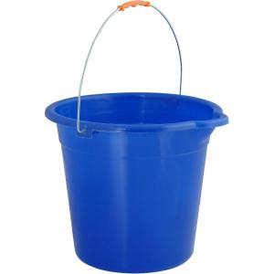 image:imageSuperio 4Pack Plastic Cleaning Bucket for Home 2 Gallon Pail for Mopping with Large Spout  Bucket for Floor Mopping Car Wash  Bowls for Camping FishingBlue