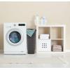 image:imagePlastic Laundry Hamper with Lid Knit Designed Laundry Hamper Basket 50 Liter Brown Cloths Hamper Organizer With CutOut Handles Space Saving For Laundry Room Bedroom BathroomBrown