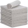 image:imageSuperio Cotton Terry Washcloths Grey Towels 100 Cotton Cleaning Cloth Rags Wash Clothes for Body and Face Spa Towels Multi Purpose 12x12 108 PackGrey