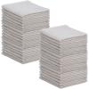 image:imageSuperio Cotton Terry Washcloths Grey Towels 100 Cotton Cleaning Cloth Rags Wash Clothes for Body and Face Spa Towels Multi Purpose 12x12 108 PackGrey