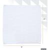 image:imageSuperio Cotton Terry Washcloths Grey Towels 100 Cotton Cleaning Cloth Rags Wash Clothes for Body and Face Spa Towels Multi Purpose 12x12 108 PackWhite