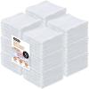 image:imageSuperio Cotton Terry Washcloths Grey Towels 100 Cotton Cleaning Cloth Rags Wash Clothes for Body and Face Spa Towels Multi Purpose 12x12 108 PackWhite