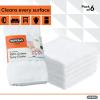 image:imageSuperio Cotton Terry Washcloths Grey Towels 100 Cotton Cleaning Cloth Rags Wash Clothes for Body and Face Spa Towels Multi Purpose 12x12 108 PackWhite