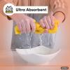 image:imageSuperio Handy Wipes for Kitchen  Blue Reusable MultiPurpose HeavyDuty Cleaning Cloth for House Bathroom and Office Disposable Dish Towel 40 Pack