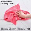 image:imageSuperio Microfiber Cleaning Cloth for Cars Kitchen Cleaning Rags for Housekeeping 16 Micro Fiber Towels for House Bathroom AllPurpose StreakFree lintFree Wash Cloths Multicolor 18 Pack