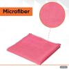 image:imageSuperio Microfiber Cleaning Cloths ColorCoded for Easy Organization UltraSoft Durable MultiPurpose Cloths for Bathroom Kitchen Windows Furniture Electronics Pink 2 Pack