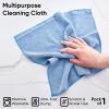 image:imageSuperio Microfiber Glass Cleaning Cloth Mirror amp Window Miracle Cloth Lint amp Streak Free Washable Large EcoFriendly for Electronics Cars Tv Screens GlassesBlue