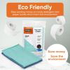 image:imageSuperio Microfiber Glass Cleaning Cloth Mirror amp Window Miracle Cloth Lint amp Streak Free Washable Large EcoFriendly for Electronics Cars Tv Screens GlassesGreenBlue