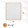 image:imageSuperio Microfiber Glass Mirror Window Cleaning Cloth for Car Windshield Lenses Tv Screen Electronics 14x16 Large Micro Fiber Lint amp Streak Free BlueGreen Just Water 16 Pack